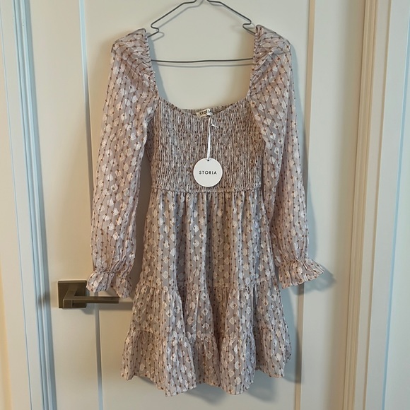 Storia Dresses & Skirts - Brand new smocking dress in XS
